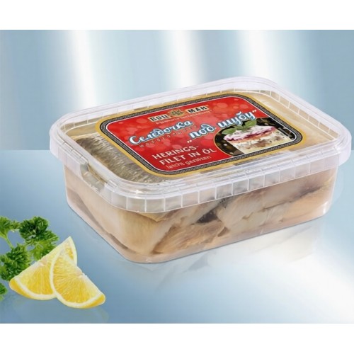 Карбонад сельди в масле, слабосоленое 280 грамм